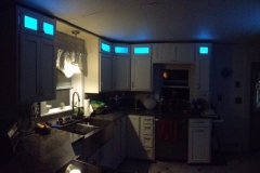 lighted cabinet